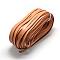 Leather Cords, Peru, 10x2mm, about 50Yards/Bundle(150 Feet/Bundle)