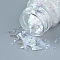 Plastic Candy Sequins/Paillette Chip, UV Resin Filler, for Epoxy Resin Jewelry Making, White, 3~25x2.8~6.5mm
