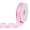 Solid Color Organza Ribbons, for Party Decoration, Gift Packing, Pearl Pink, 1