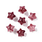 Acrylic Beads, Star, Imitation Gemstone, Indian Red, 11x11x10mm, Hole: 2mm, 1020pc/500g