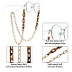Цепочки для очков AJEW-NB0002-03-3