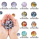 10 цвет прозрачных хрустальных бусин GLAA-SZ0001-98-2