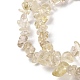 Естественный лимонный кварц нитей бисера G-G288-B01-01-4