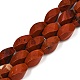 Натуральные красные яшмы бусы пряди G-F792-A01-2