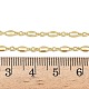 Цепочки-колье из латуни толщиной 3 мм NJEW-P339-02B-G-6