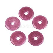 Окрашенные натуральный белый нефрит большие кулоны G-T144-43C