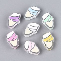 Прозрачные акриловые бусины&nbsp;ACRC-T013-06