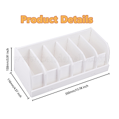 6 ящик для хранения ремней из ПВХ CON-WH0099-29