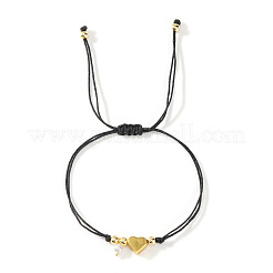 Богемный стиль цветной искусственный жемчуг сердце медная бусина женский браслет ювелирные изделия CS9892-2