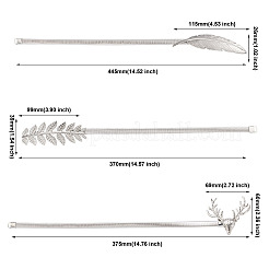 3 стиль подхвата для штор&nbsp;AJEW-CF0001-02P