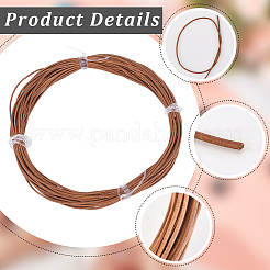 10 м коровьей кожаный шнур&nbsp;WL-CL0001-04B