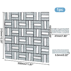 Клейкие стеклянные кабошоны AJEW-WH0324-70