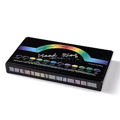 100 шт. регулируемое кольцо настроения RJEW-B029-07