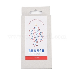 Наборы для изготовления серег-веток из бисера Миюки DIY-H165-03D