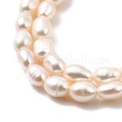 Нити из натурального культивированного пресноводного жемчуга PEAR-I007-01L-01A