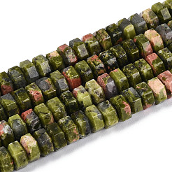 Природные Unakite бисер нитей&nbsp;G-N357-14A-10