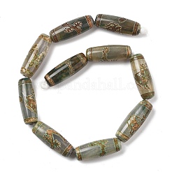 Тибетского стиля бусы дзи&nbsp;TDZI-E004-10