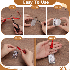 Пластиковая фоторамка брелок&nbsp;KEYC-GA0001-46