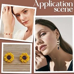 156 г 12 стеклянных бисера&nbsp;SEED-SC0001-32A-04