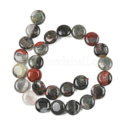 Природные африканские гелиотроп бисер пряди&nbsp;G-L648-B06-15mm