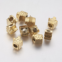 Ионное покрытие (IP) 304 нержавеющая сталь европейские бусины STAS-J022-111G