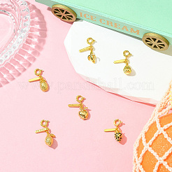 6шт 6 стиля латунные подвески&nbsp;KK-CJ0003-36