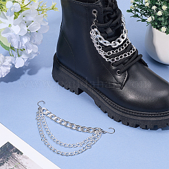 2 шт. алюминиевые цепи для ремней безопасности&nbsp;HJEW-SP0001-41P