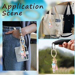 20 шт. Кольца пружинные затворные из сплава PALLOY-SC0010-53B-G