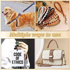 10 шт. двухцветные поворотные застежки из цинкового сплава FIND-HY0003-09