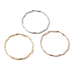 3шт. 3 цвета 304 нержавеющая сталь витые браслеты наборы для женщин&nbsp;BJEW-L610-27M