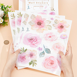 ПВХ пластиковая наклейка для аксессуаров для украшения стен&nbsp;AJEW-WH0007-07