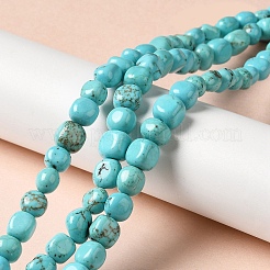 Природные Говлит бисер нитей G-C025-16