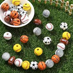 Наборы для самостоятельного изготовления спортивных подвесок из натурального дерева и джутового шнура WOOD-YW0010-55