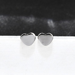 Серьги-гвоздики из нержавеющей стали марки 304&nbsp;STAS-I071-17P