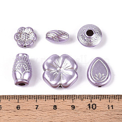 Перламутровые непрозрачные акриловые бусины&nbsp;OACR-T029-04D