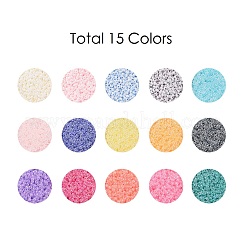 ФГБ 375г круглый стеклянный бисер класса А&nbsp;SEED-JP0011-13-2mm