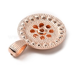 Подвеска из сплава со стразами для сменных подвесок для изготовления ювелирных изделий&nbsp;FIND-WH0117-43RG