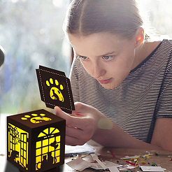 Углеродистая сталь разрезает трафареты DIY-WH0309-327