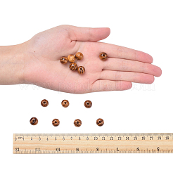 Оригинальный цвет натурального дерева бисер TB611Y-10mm-LF