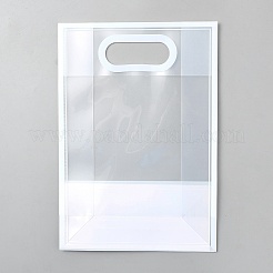 Прямоугольные пластиковые прозрачные подарочные пакеты&nbsp;ABAG-WH0048-21A
