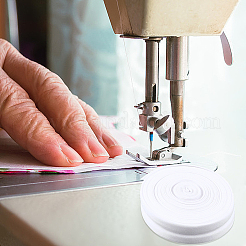 Косая бейка из поликоттона с двойным сгибом OCOR-WH20006-22A