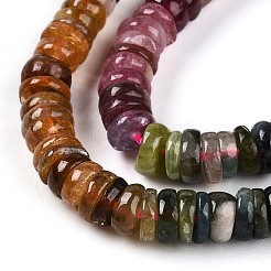 Натуральный турмалин бисер нитей G-T140-03