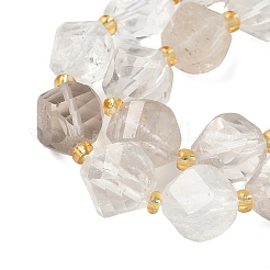 Природных кристаллов кварца бисер нитей G-U023-A07-01