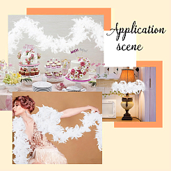 1 шт. полоска перьев индейки&nbsp;SRIB-GF0001-63B