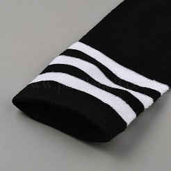 Носки из поликоттона с длинными полосками&nbsp;AJEW-WH20059-28C