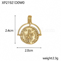 Подвески из нержавеющей стали 304 STAS-OY002-58G