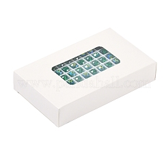 Ab цветные стеклянные бусины EGLA-P059-03B-AB07