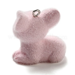 Кулоны из флокированной смолы&nbsp;RESI-E059-08A