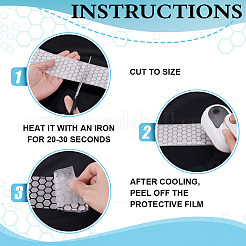 Светоотражающие наклейки из ПЭ и ТПУ повышенной видимости&nbsp;OCOR-WH0078-468B-01