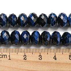 Природных тигровый глаз бисер нитей G-K351-B03-04